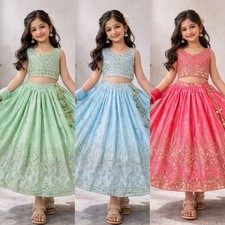 Abbigliamento da festa Lehenga