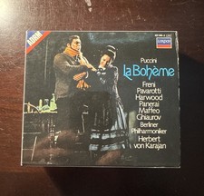 La Boheme by Luciano Pavarotti 2-Dis CD (1990) w/ Booklet