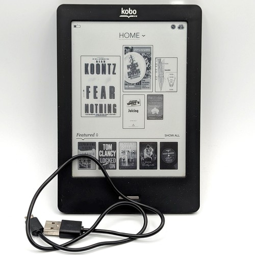 Kobo touch ereader - ereader, 6"