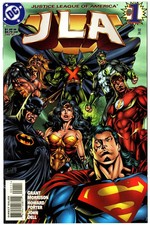 JLA (1997) #1 NM - Grant Morrison Story Versus White Martians