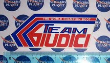 ADESIVO STICKER AUTOCOLLANT MOTO TUNING TEAM GIUDICI BOOT ANNI 80