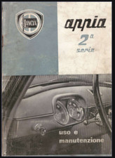 LANCIA APPIA 2 serie - MANUALE USO E MANUTENZIONE . Driver’s Handbook!