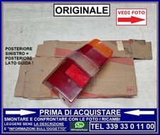 FARO FANALE POSTERIORE SINISTRO solo lente plastica ORIGINALE FIAT FIORINO DUNA