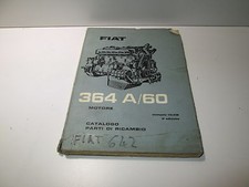 Manuale ricambi motore per Fiat 364 A/60  edizione 1961  [3623.17]