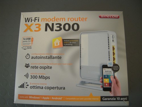 Modem router wifi sitecom - modem,