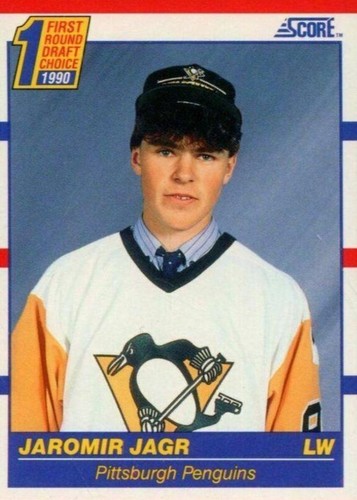 Jaromir jagr rookie card - jagr,