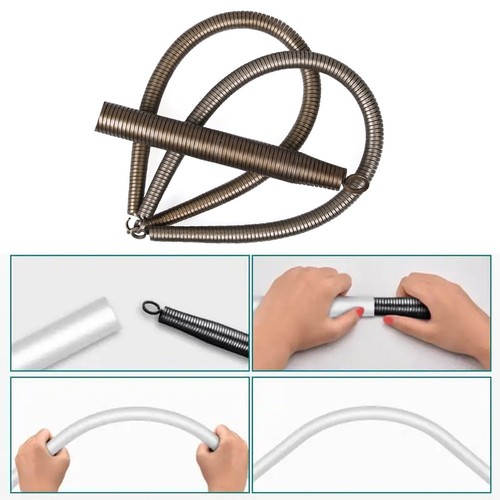 Molla curvatubi acciaio pvc - molla,