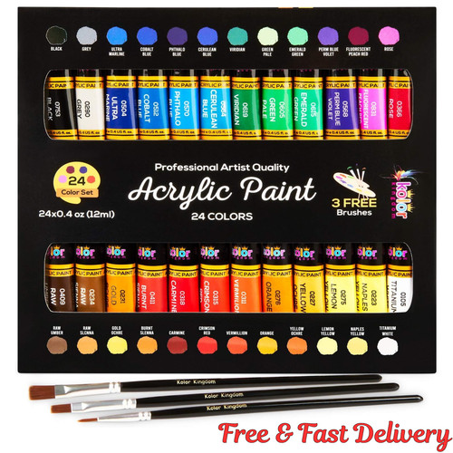 Set pittura acrilica - tubo, x