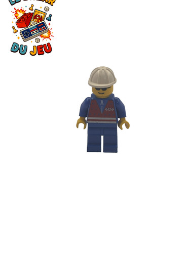 Lego train trn057 ouvrier - train,