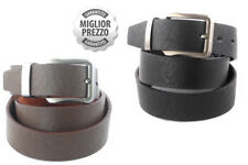CINTURA UOMO DONNA PELLE  ARTIGIANALE MADE IN ITALY CASUAL SPORTIVA 6108