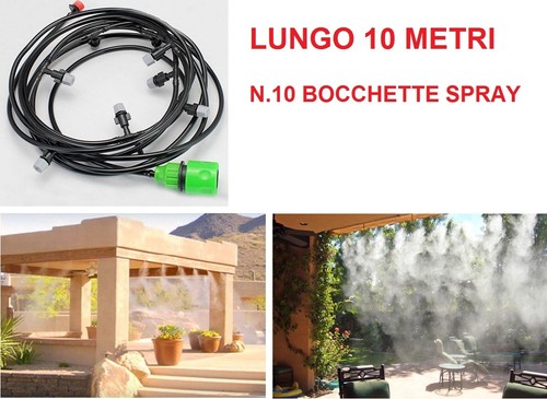 Tubo 10m acqua spray - , misting