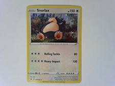 Snorlax 140/202 - Pokemon TCG Spada e Scudo Set Base Promo Holo Carta Rara SNORE