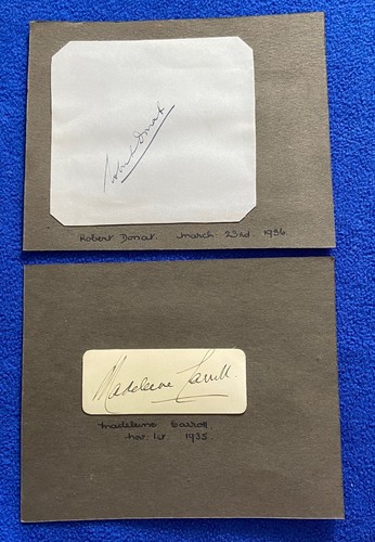 Robert donat signed 1936 - robert,