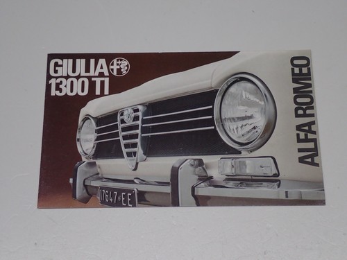 Alfa romeo giulia 1300 - alfa, ti