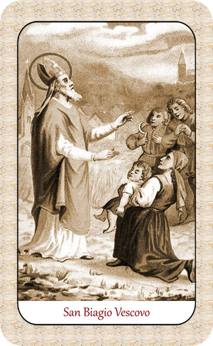 Santino holy card - santino,