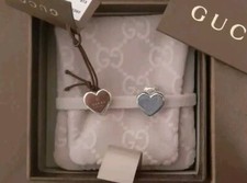 Gucci orecchini cuore in arg