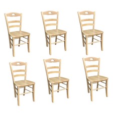 Sedia Loris in legno Naturale