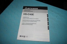 Manuale Mitsubishi HS C40E
