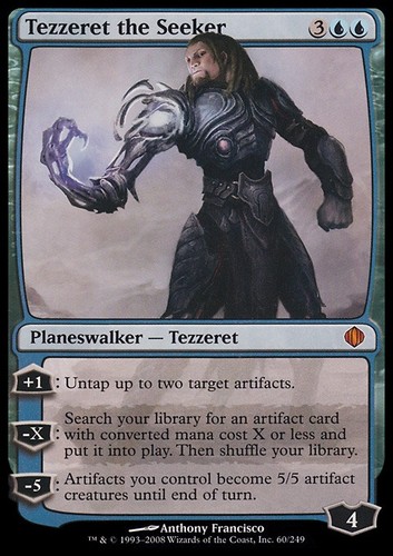 Mtg tezzeret the seeker exc - tezzeret,