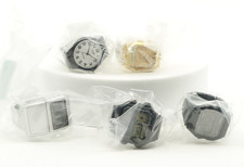 CASIO Watch Ring 1° Set Completo 5 Figure Gashapon Giocattolo Giappone Nuovo