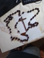 Antique Rosary Large cm 120 +