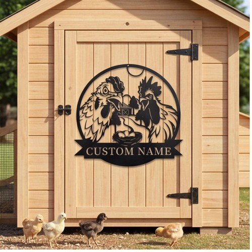 Insegna personalizzata gallo - personalizzata,