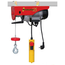 Paranco montacarico tiratutto Kg 125 TT 125