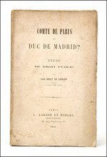 COMTE de PARIS ou DUC de