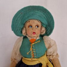 Bambola pannolenci, Lenci Magis??? Anni 50 Altezza 25 Cm