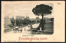 ad7360 - CARTOLINA D'EPOCA - Roma Città - Acquedotto di Claudio  1899