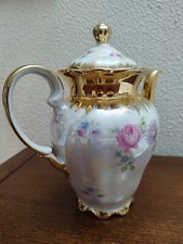 Teiera porcellana Bavaria, madreperlata, anni 50 Come Nuova