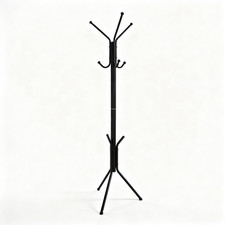 Appendiabiti Terra Acciaio Spessore 1mm Robusto 3kg H 176cm Stand Attaccapanni