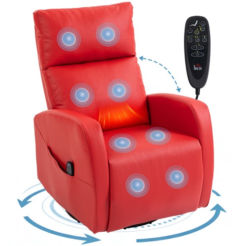 Homcom poltrona reclinabile - poltrona,