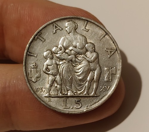 Rara lire 1937 famiglia - -,