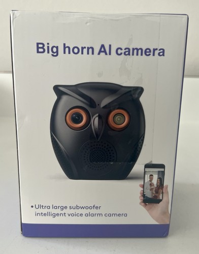 Big horn owl fotocamera - ai,