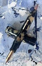 Wonder Combo Oversized  14K Medium Waterman Flex Nib 1930’S USA Full Restored