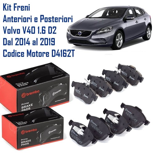 Kit pattini freno anteriori - pattini, e