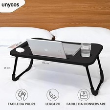 - Vassoio per La Colazione E Da Letto【60X40X26 Cm】Tavolo Pieghevole Con Leggio,