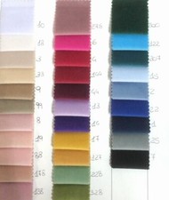 TESSUTO VELLUTO H. 145/150 cm.  100% POLIESTERE TAGLIO DA 50 cm. VARI COLORI