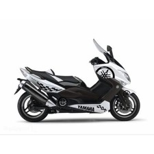 SET ADESIVI NERO CARENE TMAX T-MAX T MAX T-MAX DAL 2008 AL 2011 GRAFICA STICKERS