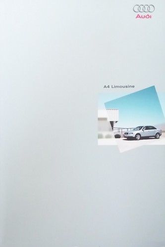 Brochure depliant audi - , a4
