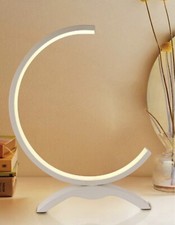 Lampada da tavolo a led  abatjour dal design moderno luce per comodino notturna