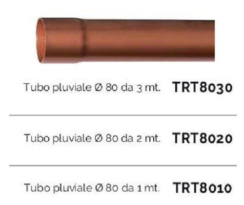 Gronda pvc ramata 125 - gronda, acc/tubo