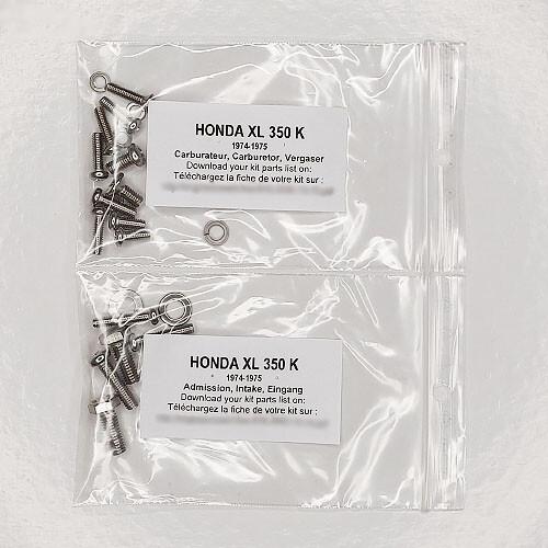 Honda 350 1974 - 1974-1975, kit