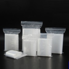 Clear Zip Seal Plastic Bags