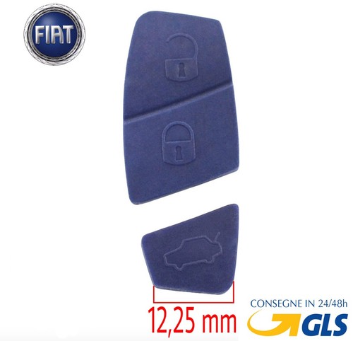 Gommino 3tasti blu ricambio - gommino,