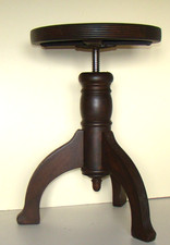 Vecchio sgabello pianoforte - vecchio,