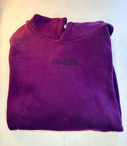 Felpa con cappuccio - cloud, nine