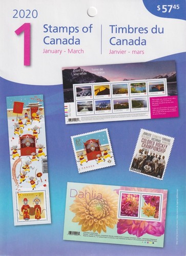 Canada postage scott - scott, 2020