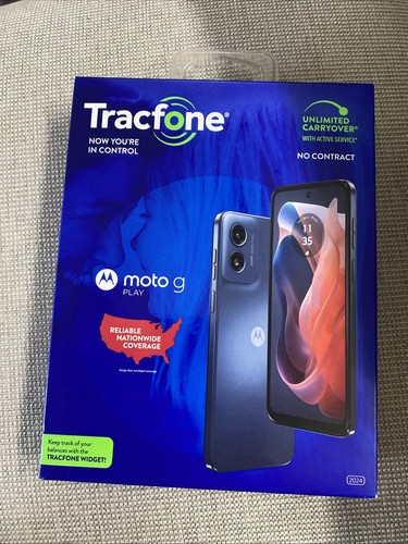 New tracfone moto play 2024 - new, g